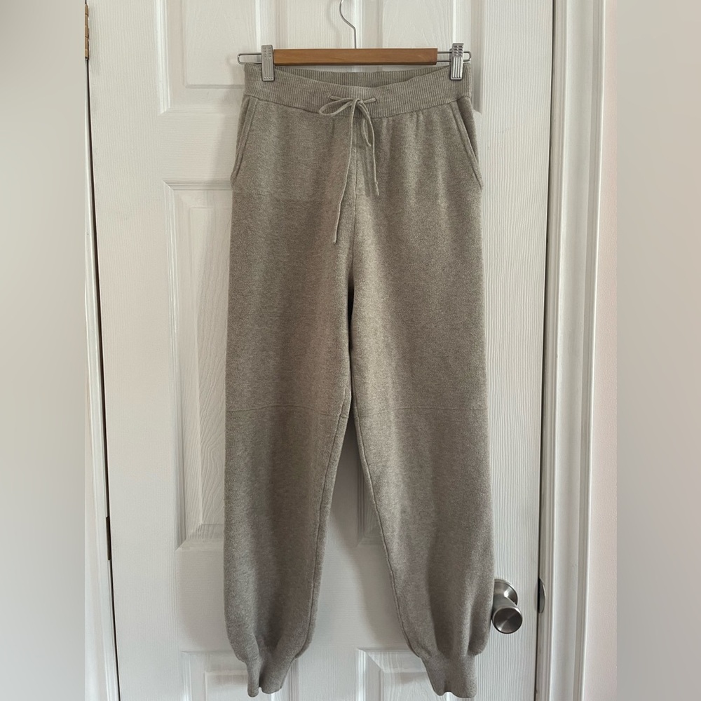ICHI Taupe Joggers SZ S
